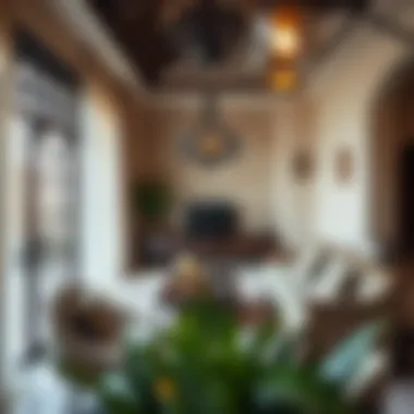 Interior of a traditional UAE house reflecting cultural identity