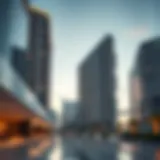 Contemporary architectural design of Trio 2 Tower