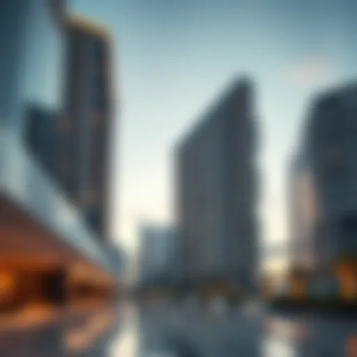 Contemporary architectural design of Trio 2 Tower