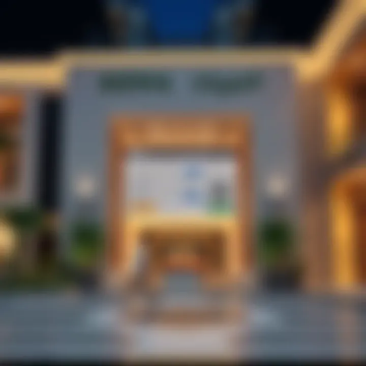 Overview of DEWA online payment portal interface