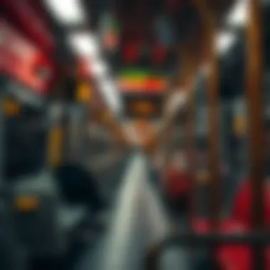 Public Transportation in Dubai Public transportation options in Dubai illustrating commuting expenses