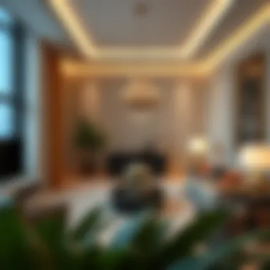 Luxurious interior of a prime property in Dubai