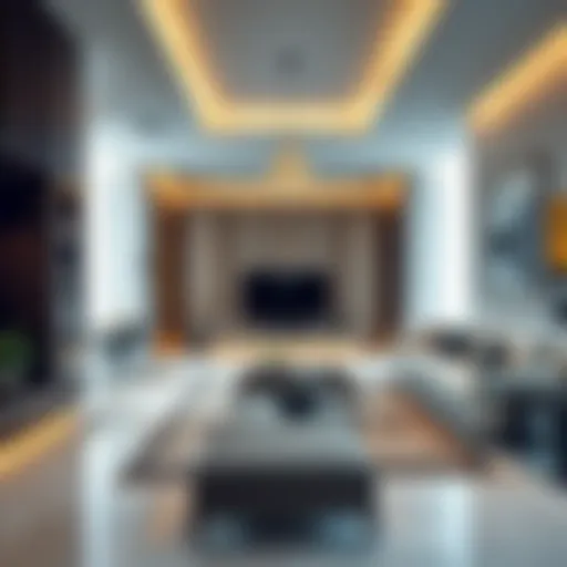 Modern living space in Dubai