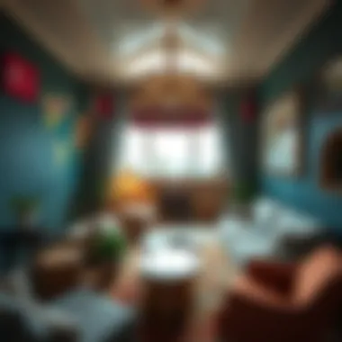 Cultural symbols representing different countries' rental markets