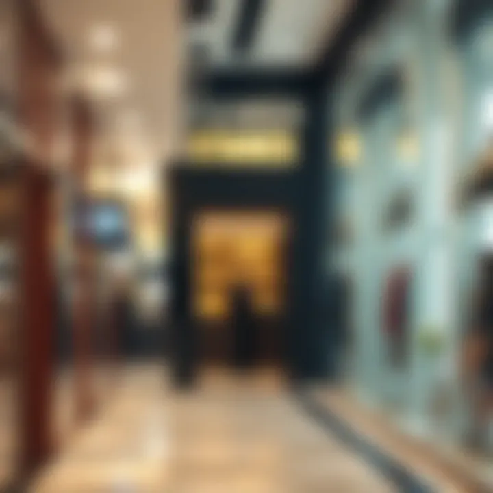 Modern shop interiors in Deira