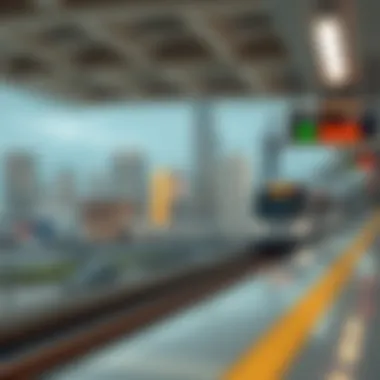 Impact of Metro Fares on Real Estate Trends in Dubai Visual representation of the correlation between metro fares and real estate prices