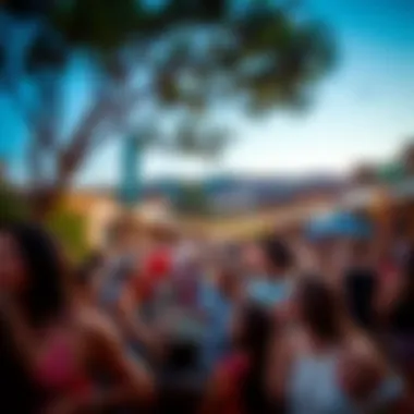 A vibrant community event reflecting the culture and social life within Vida in The Hills.