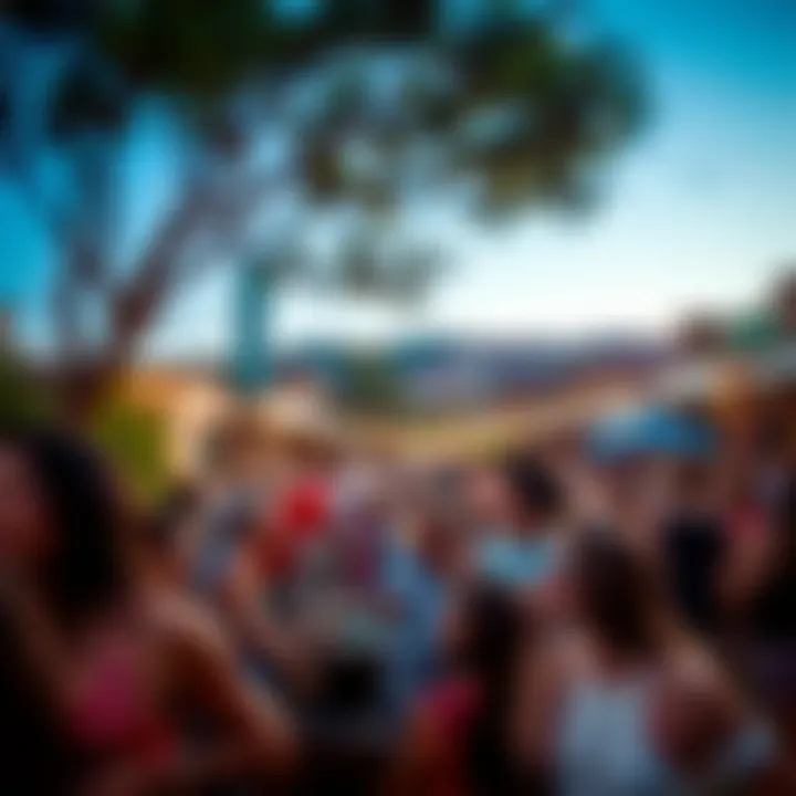 A vibrant community event reflecting the culture and social life within Vida in The Hills.