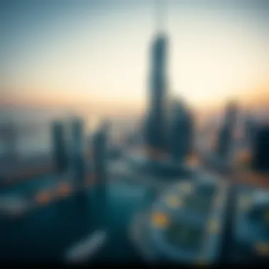World Trade Center: A Panoramic Perspective Panoramic perspective of World Trade Center in Dubai